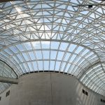 GLASS ROOF PKP, KATOWICE, 3D modelling of aluminium-glass joinery