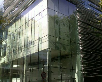 WARSAW UNIVERSITY OF TECHNOLOGY, WARSAW, Detailed design of aluminium - glass facade