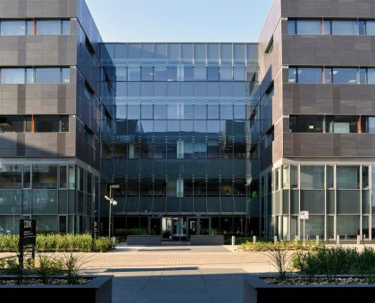 WOJDYŁA BUSINESS PARK (WBP), WROCŁAW, Design of aluminium-glass and ceramic facade
